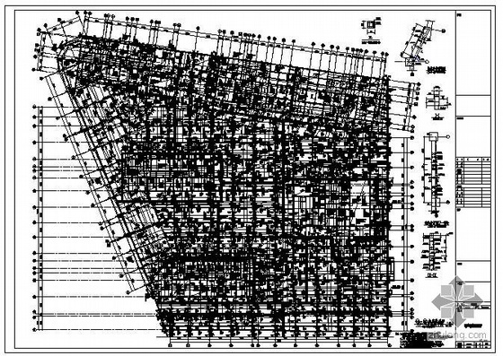 地下室人防坡道施工方案资料下载-温州某大型成套地下室（包含人防）图纸