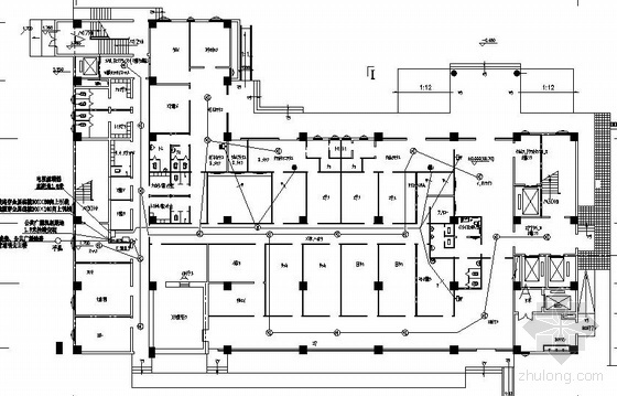 柳州市某医院传染病区建筑智能化系统全套施工图-3