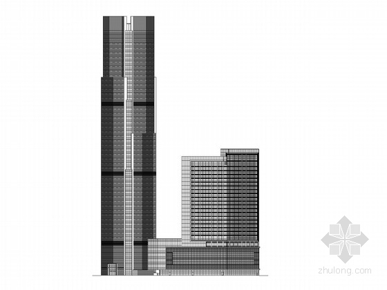 五星酒店全套建筑设计资料下载-[江西]五十层超五星酒店建筑施工图(289张图纸)