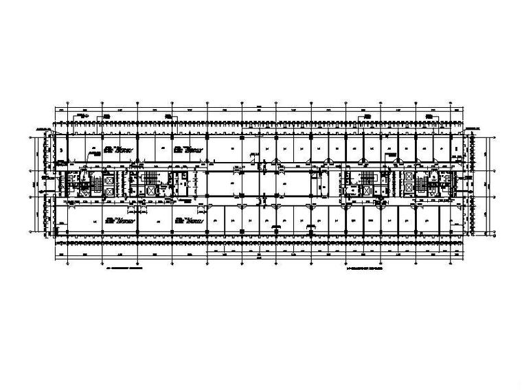 [浙江]高层框架结构县级现代风格机关办公楼建筑施工图-高层框架结构县级现代风格机关办公楼建筑