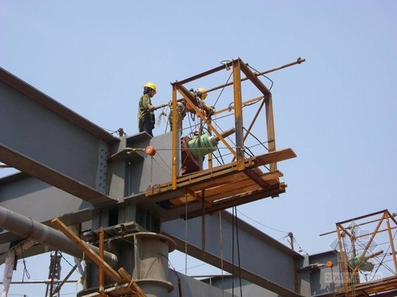 [北京]创新基地钢结构厂房施工方案（张弦梁 2011年）- 