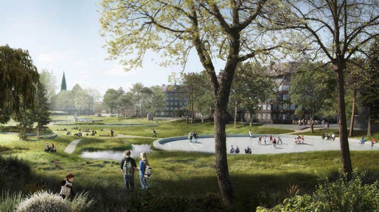 哥本哈根商业大学景观资料下载-丹麦哥本哈根市的改造