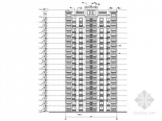 墙身剖面构造资料下载-19层A级剪力墙住宅结构施工图(含建施)