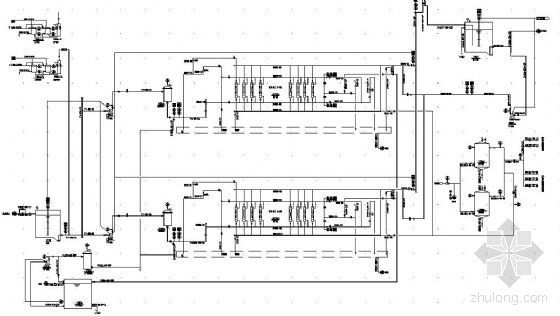 建筑电气设计流程图资料下载-超滤流程图