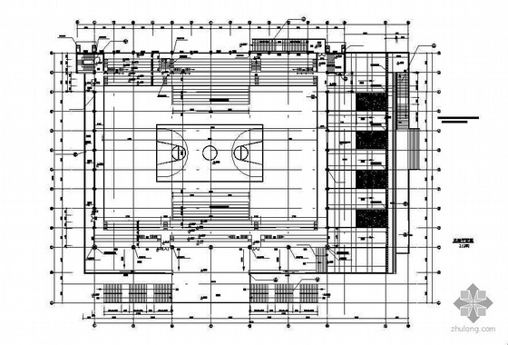 某玻璃幕悬挑结构大学生体育馆建筑设计方案- 