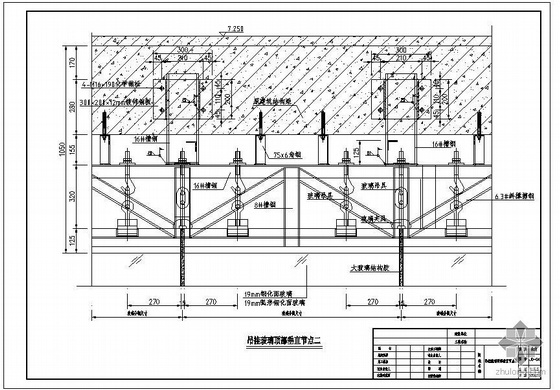 某全玻吊挂玻璃幕墙工程结构设计图- 