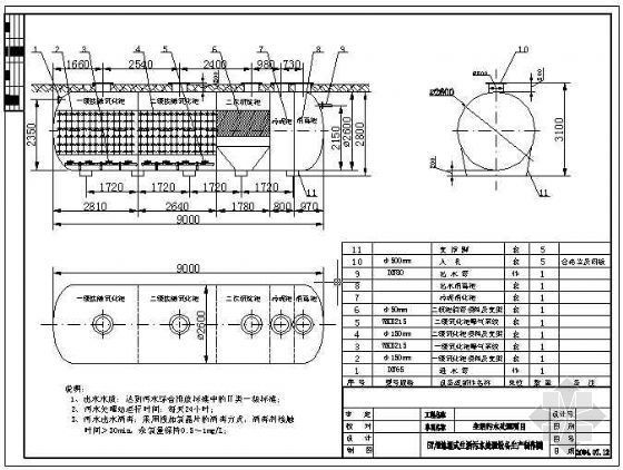 一体化地埋式污水处理设施资料下载-5T/H地埋式生活污水处理设备生产制作图