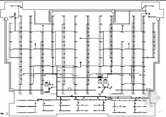 检察院电气施工图设计资料下载-某检察院的强电及消防施工图
