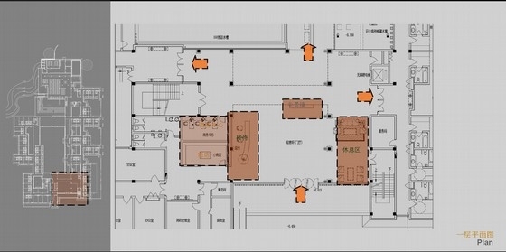 政务中心室内设计资料下载-[江苏]著名景点禅修中心室内设计概念方案