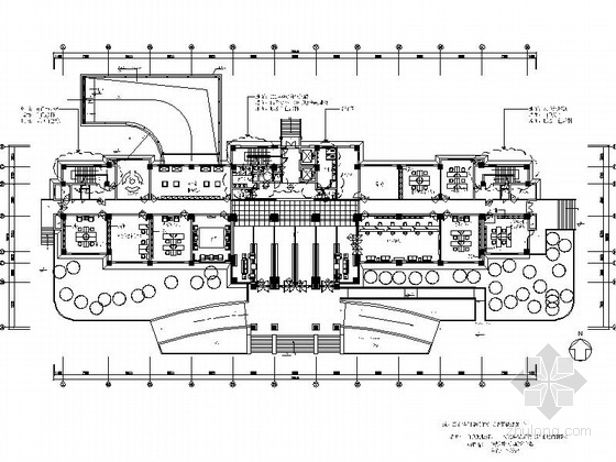 DT设计事务所办公空间资料下载-[江苏]甲级设计资质事务所设计豪华商业办公空间施工图（含效果图）