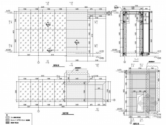 电梯井铝板幕墙资料下载-电梯井幕墙结构设计图