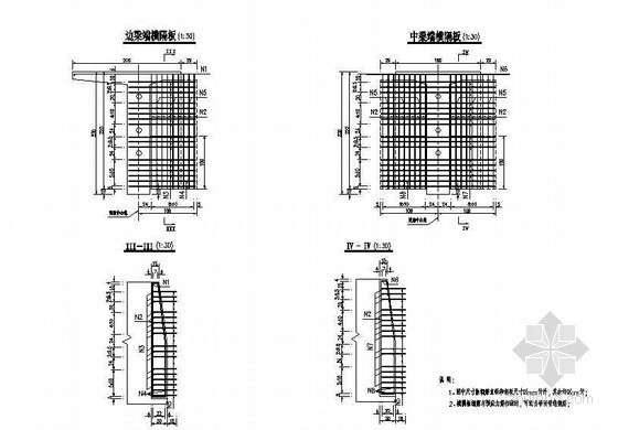 梁端有效支承长度资料下载-40mT梁端横隔板钢筋布置节点详图设计