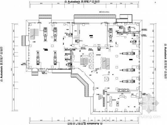 宿舍式公寓资料下载-[威海]酒店式公寓采暖通风设计施工图