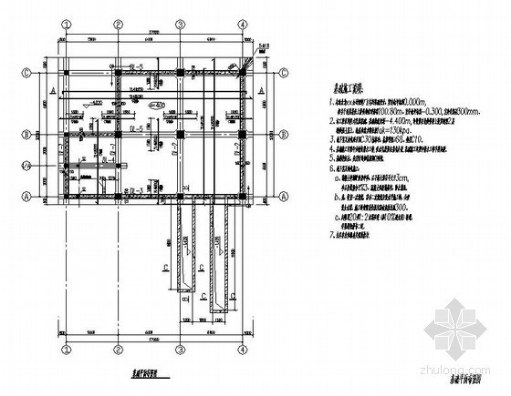 框架厂房结构设计图资料下载-内蒙古某5层钢框架厂房结构设计图