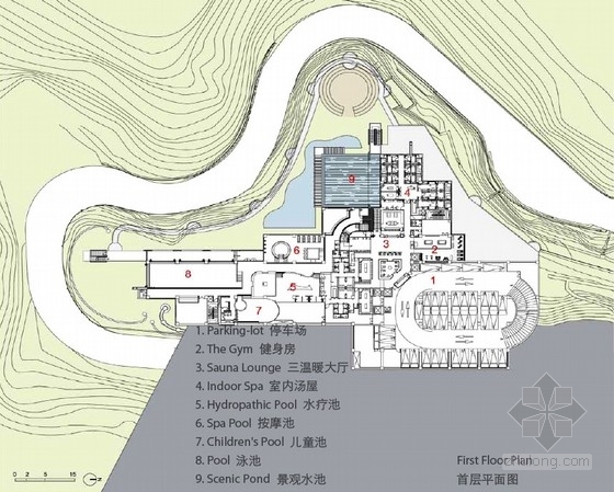 酒店室内设计方案概念方案资料下载-[台湾]夏日度假现代酒店室内设计方案