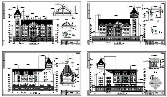 儿童福利院建筑施工图资料下载-某儿童福利院康复中心全套图纸