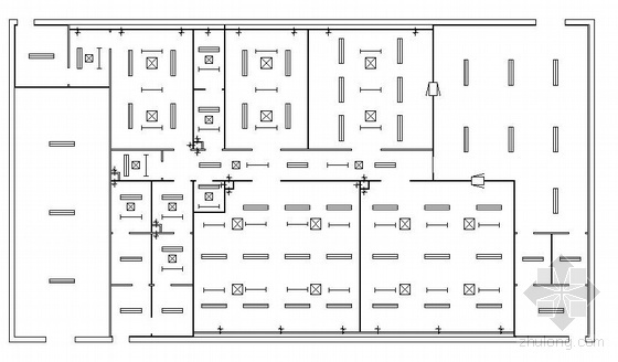 动物房净化空调设计资料下载-某动物房平面及其净化图纸