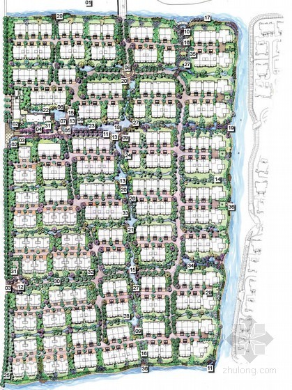 滨水地区住宅设计资料下载-[杭州]滨水居住区深化设计方案
