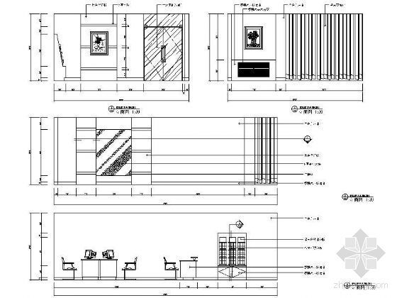 首创龙湾商务中心资料下载-商务中心立面设计图