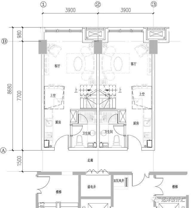 LOFT公寓卫生间的排水方案_2