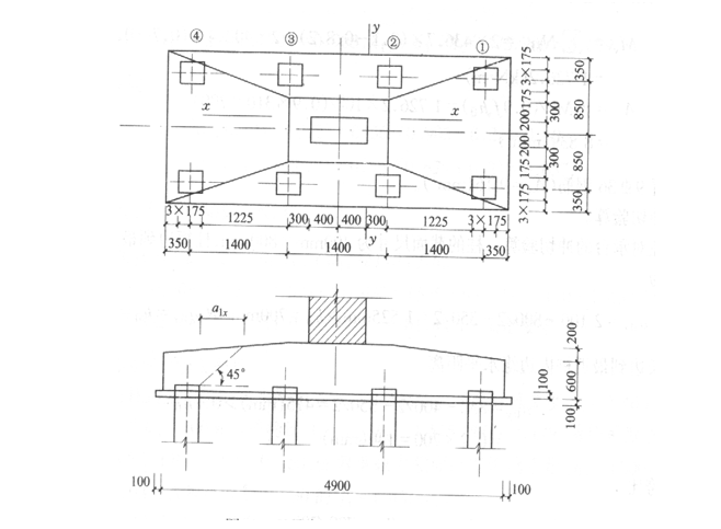 桩基础设计案例-承台板设计