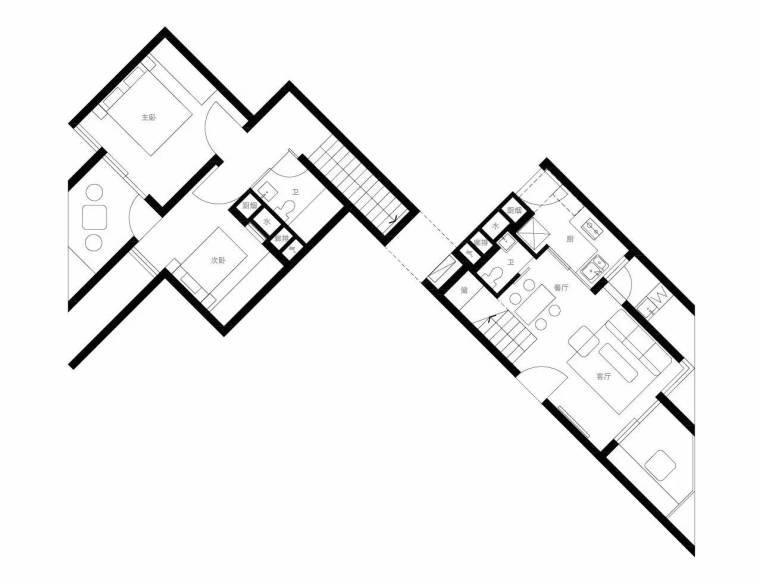 设计思路分享：公寓式住宅户型更多的可能性_10