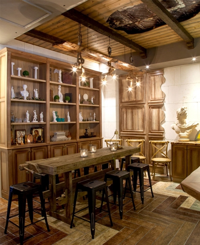 餐厅设计培训资料下载-拥有怀旧气息和温馨氛围的主题餐厅设计