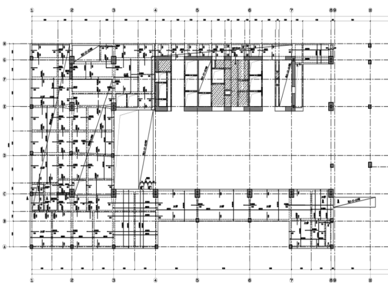 7层楼结构图纸资料下载-绿建|22层办公楼结构施工图2018（PDF、CAD