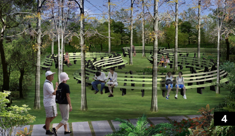 公园景观|DROR事务所设计-充满未来感的森林公园（资料在文末）-4.png