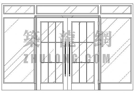 店面门详图资料下载-店面门35