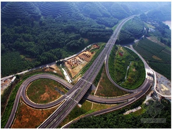 交通组织与改善资料下载-六车道高速公路工程施工组织设计（路桥涵 交通绿化）
