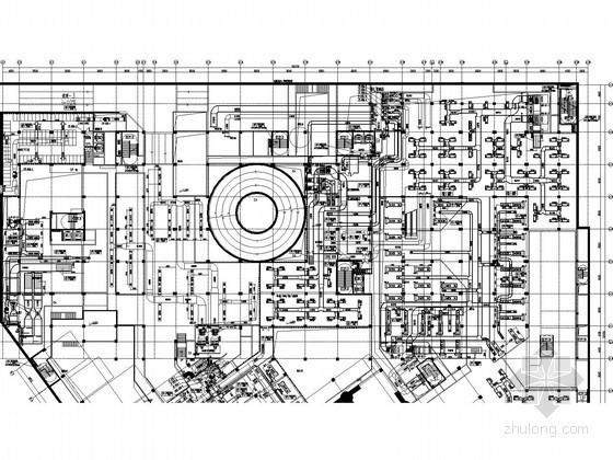 暖通图审资料下载-[武汉]地标大楼暖通及动力全套设计施工图207张(438米，88层，含审图意见)