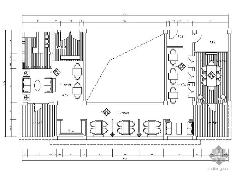 工业复古广式茶餐厅资料下载-茶餐厅施工图