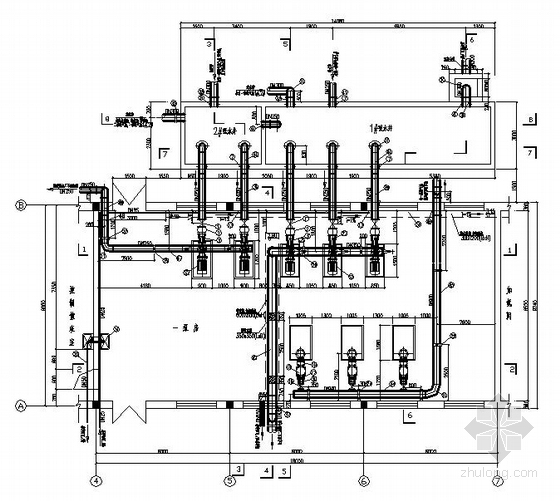 出水泵房的设计和计算资料下载-污水泵房详图