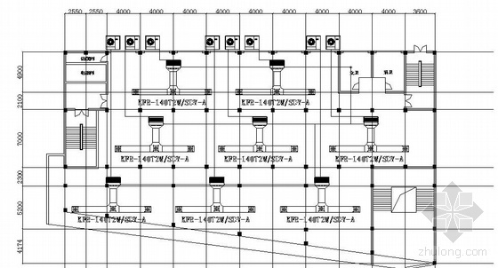 中央空调工程结算书范本资料下载-湖南某工程中央空调图