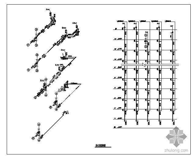 住宅给排水系统cad图资料下载-山东某17层高档住宅给排水设计图