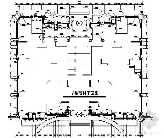 北京某二层干挂微晶石石材幕墙施工图-3