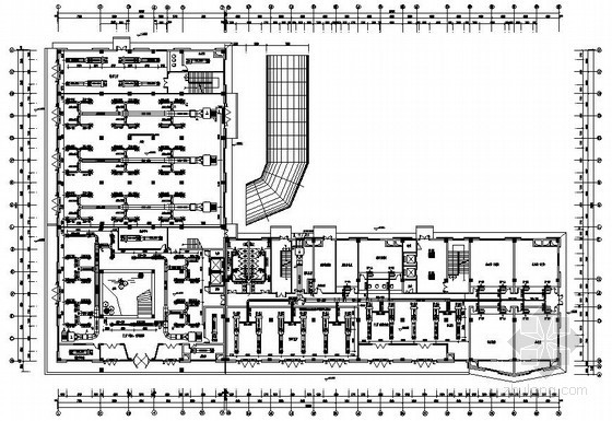 某酒店中央空调设计施工图资料下载-[乌海]大型酒店中央空调设计施工图