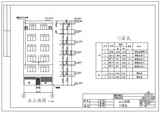 私人住宅CAD图资料下载-某私人住宅楼施工图