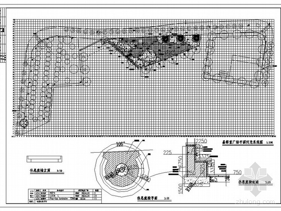 小游园景观设计平面资料下载-深圳某小广场景观设计施工图