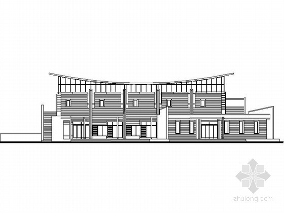 室内篮球馆平面布置图资料下载-某室内篮球馆建筑方案图