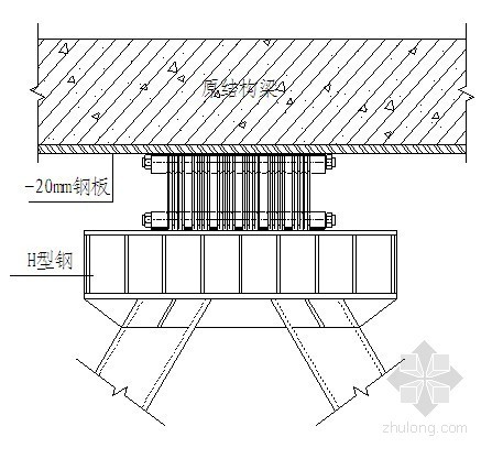 阻尼器结构施工图资料下载-北京某体育馆阻尼器钢结构及阻尼器安装施工方案