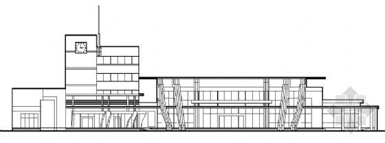 5层别墅建筑设计图资料下载-某车库建筑设计图