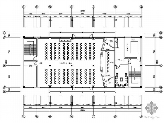 邮电大学规划设计资料下载-某广电大厦装修设计图