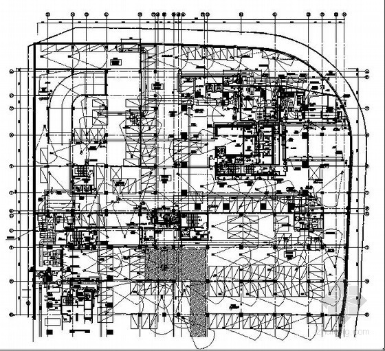 暖通设备室资料下载-[重庆]商业中心地下室暖通设计施工图