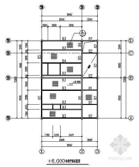钢框架活动板房施工图资料下载-多层钢框架结构施工图