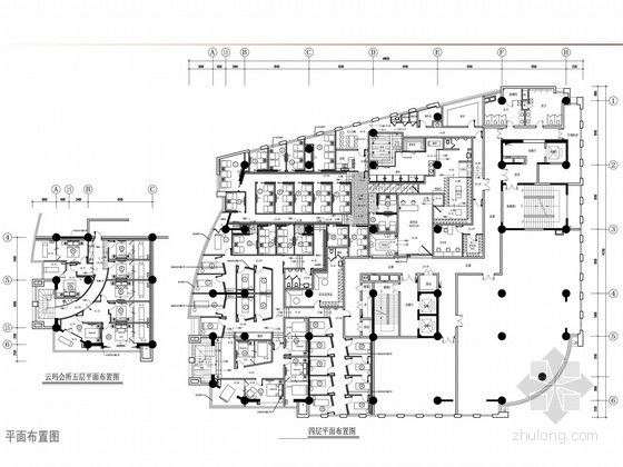 室内设计cad方案图资料下载-[上海]高档商务休闲会所室内设计概念方案图