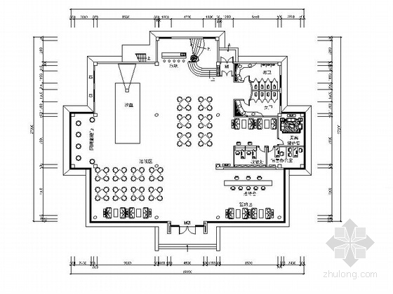 售楼建筑cad资料下载-[山东]现代风格售楼处装修方案(含cad)