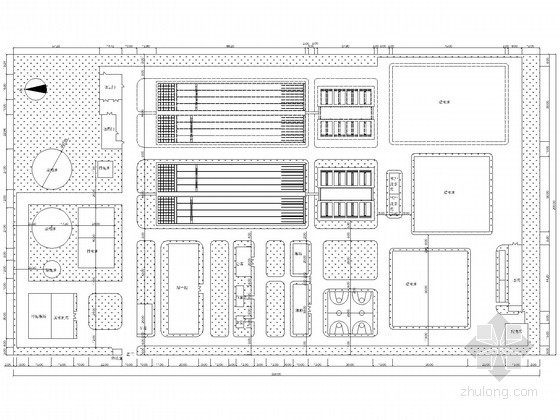 10万吨自来水厂设计资料下载-[江苏]自来水厂工艺设计图纸（附70余页说明书）