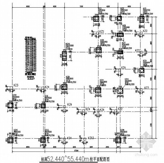 板模板施工图资料下载-[西藏]框架结构住宅楼结构施工图（19层 筏板基础）